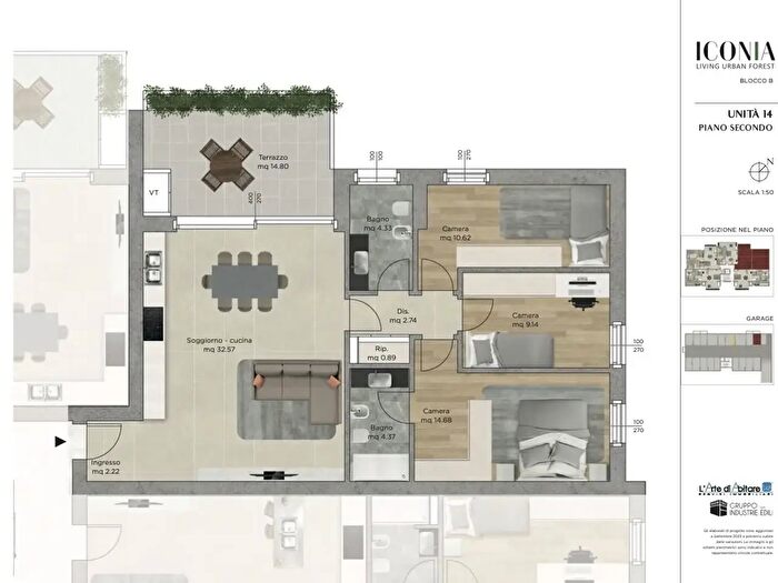 Appartamento quadrilocale in vendita in Rimini