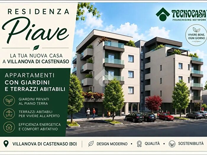 Appartamento trilocale in vendita in Via Tosarelli Villanova, Castenaso