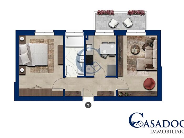 Appartamento bilocale in vendita in Via Cesare Battisti, Settimo Milanese