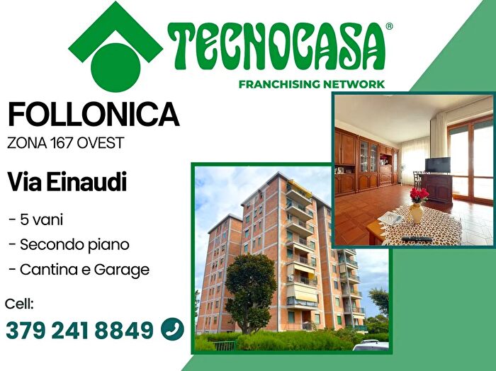 Appartamento con 5 locali in vendita in Via Luigi Einaudi, Follonica