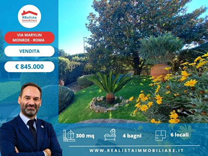 Casa con 6 locali in vendita in Via Marilyn Monroe, Roma