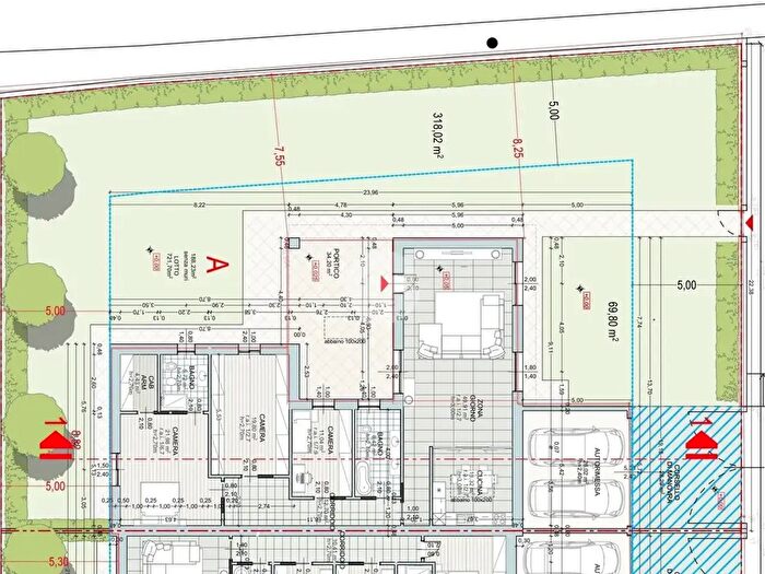 Casa quadrilocale in vendita in Via Francesco Petrarca, Dello