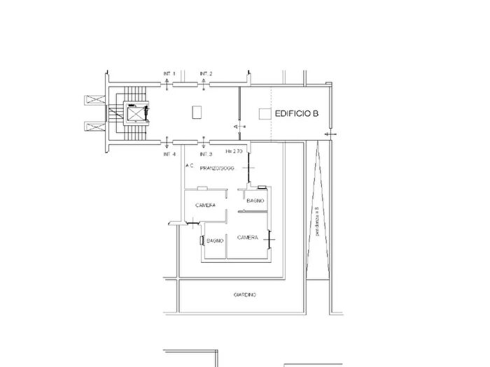 Appartamento trilocale in vendita in Via Aristide Staderini, Roma