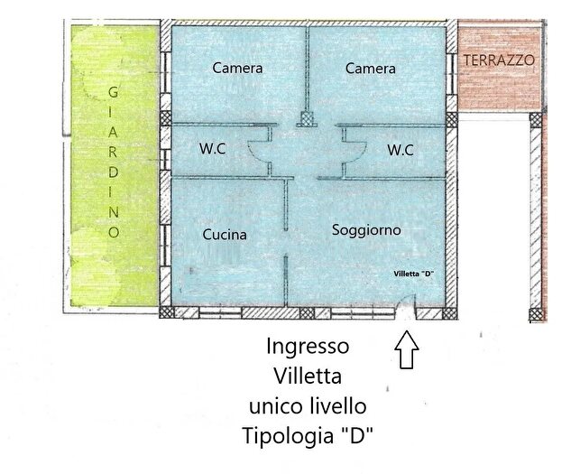 Casa trilocale in vendita in Ss Foggia, Foggia
