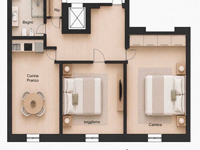 Casa trilocale in affitto in Corso Venezia, San Babila, Milano