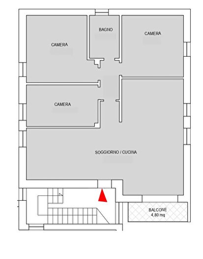 Appartamento quadrilocale in vendita in Via Misa, Bologna
