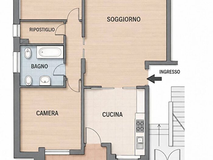 Appartamento quadrilocale in affitto in Centro, Santo Stino di Livenza