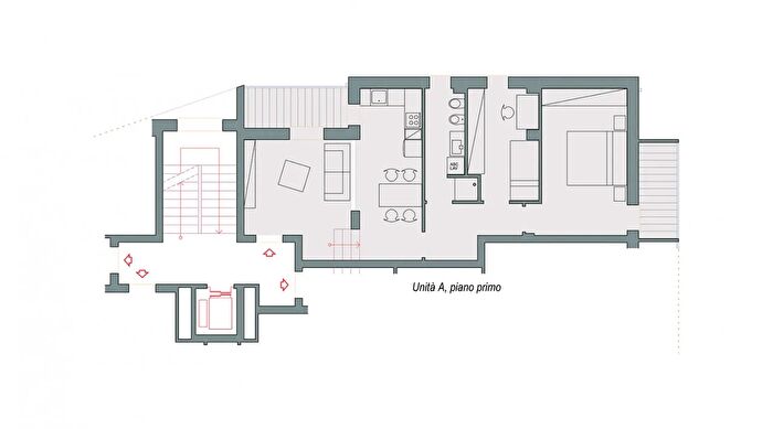 Appartamento trilocale in vendita in Via Marco Polo, Rovigo