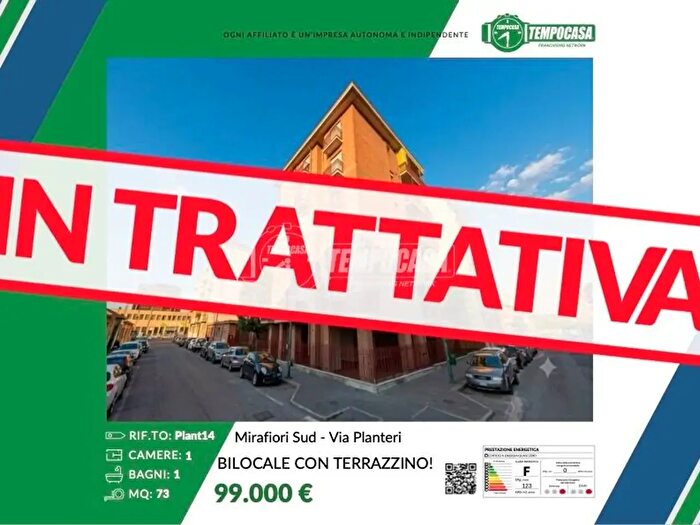 Appartamento bilocale in vendita in Via Gian Giacomo Planteri, Torino