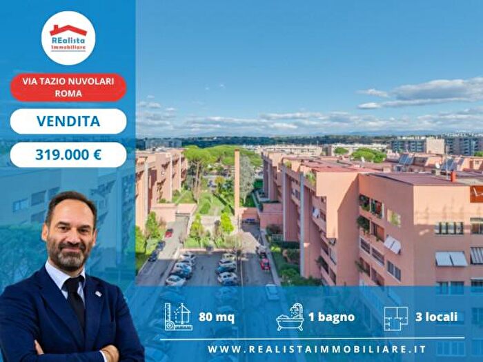 Appartamento trilocale in vendita in Via Tazio Nuvolari, Roma