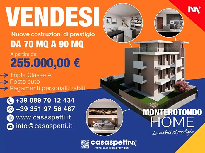 Appartamento trilocale in vendita in Via Piave, Monterotondo