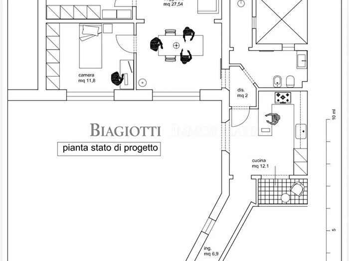 Appartamento con 5 locali in vendita in Livorno