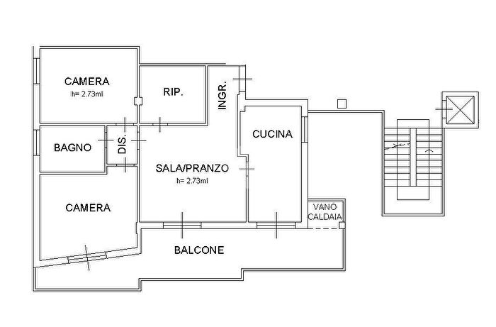 Appartamento trilocale in vendita in Viale Costantinopoli, Rimini