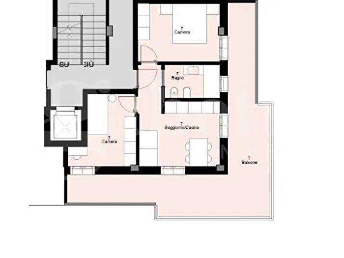 Appartamento trilocale in vendita in Via Guglielmo Marconi Snc, Tortoreto