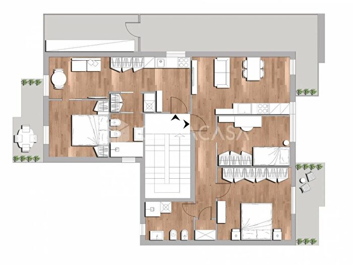 Appartamento quadrilocale in vendita in Via della Folgarella, Ciampino