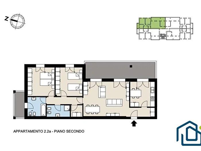 Appartamento quadrilocale in vendita in Albairate