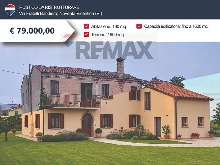 Casa con 8 locali in vendita in Via Fratelli Bandiera, Noventa Vicentina
