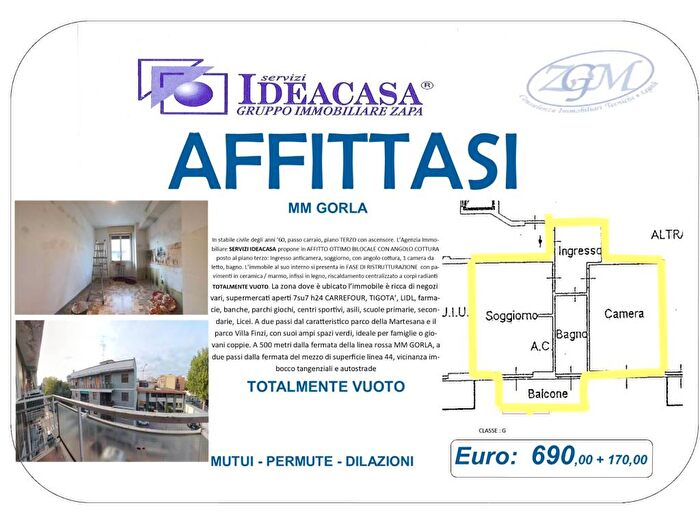 Appartamento bilocale in affitto in Via Sassari, Gorla, Milano