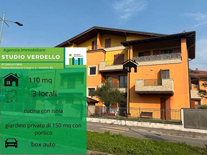 Appartamento trilocale in vendita in Via Vitali, Verdello