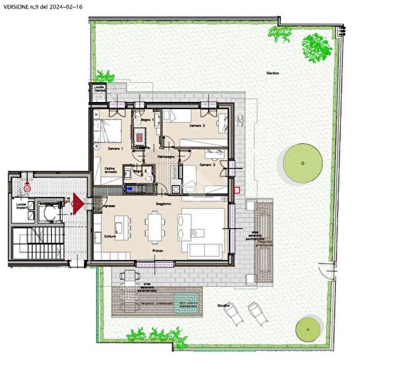 Appartamento quadrilocale in vendita in Via Bindellera, Brugherio