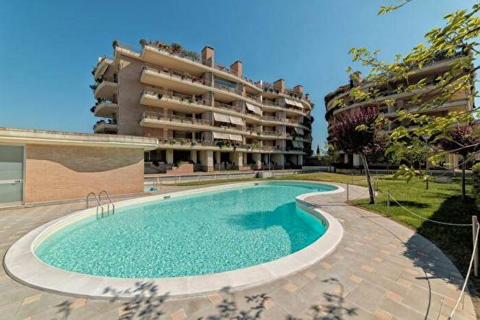 Appartamento trilocale in affitto in Piazza Clemente Origo, Mezzocammino, Roma