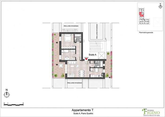 Appartamento quadrilocale in vendita in Via Ponte del Giuscano, Milano