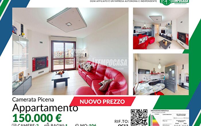 Appartamento trilocale in vendita in Camerata Picena