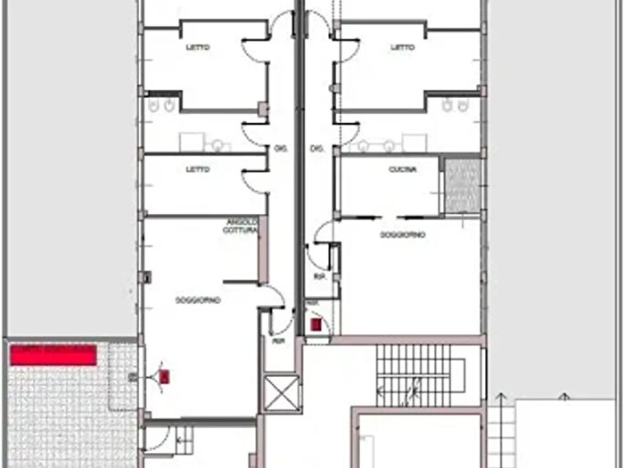 Appartamento con 6 locali in vendita in Via Arsenio Crespellani, Modena