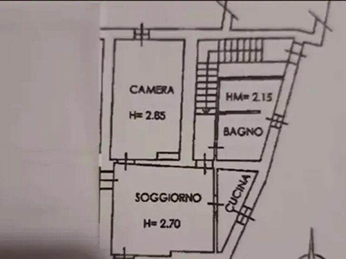 Appartamento bilocale in vendita in Via Francesco Cilea, Rivergaro