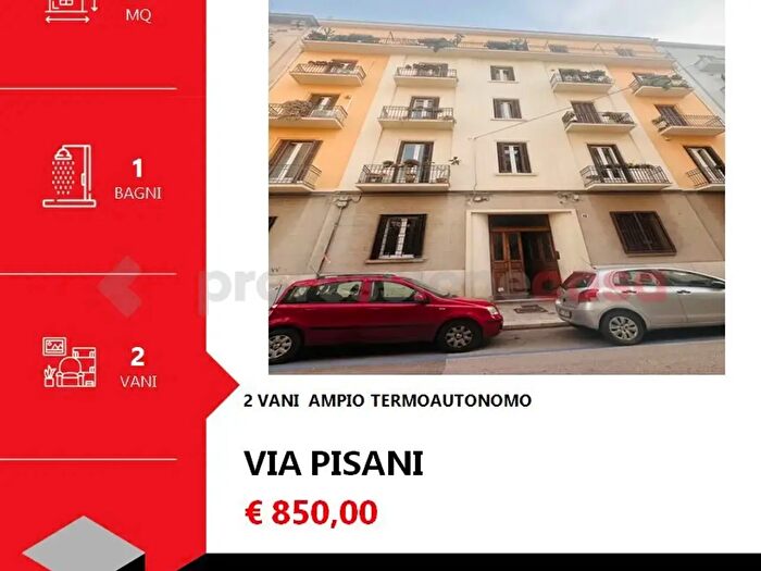 Appartamento bilocale in affitto in Via Pisani, Bari