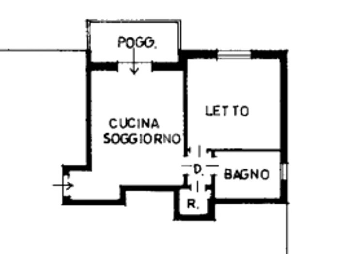 Appartamento bilocale in vendita in Via C Pisacane, Mestrino