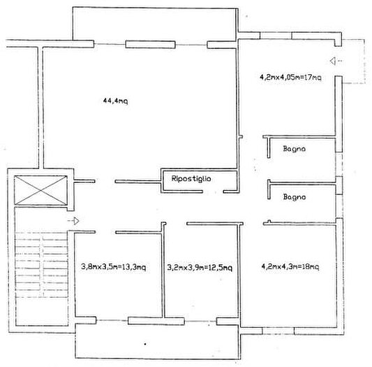 Appartamento quadrilocale in vendita in Via, Favara