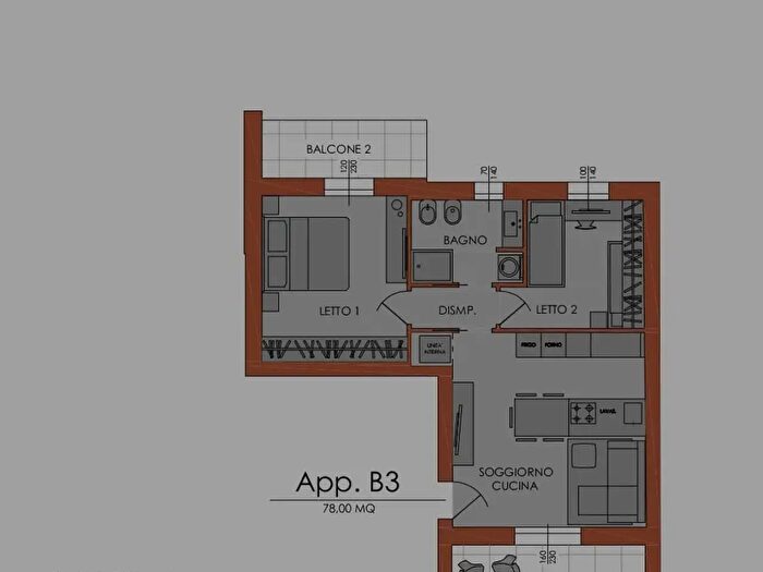 Appartamento trilocale in vendita in Via Lorenzo Valla, Piacenza