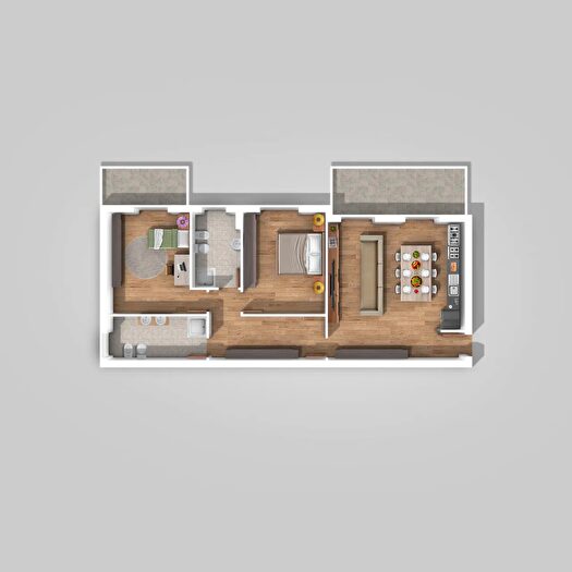 Appartamento trilocale in vendita in Magione