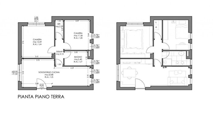 Appartamento quadrilocale in vendita in Piazza Giuseppe Garibaldi, Verona