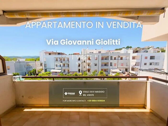 Appartamento bilocale in vendita in Via Giovanni Giolitti, Vieste