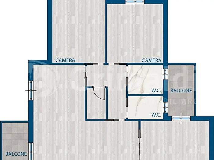 Appartamento trilocale in vendita in Via Salvo dAcquisto, Quarto