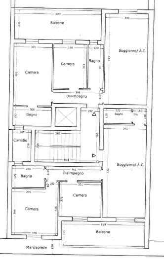 Appartamento trilocale in vendita in Via Guglielmo Pepe, Cagliari