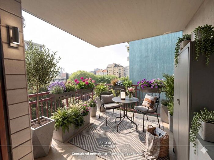 Appartamento trilocale in affitto in Via Marcantonio Colonna, Portello Parco Vittoria, Milano