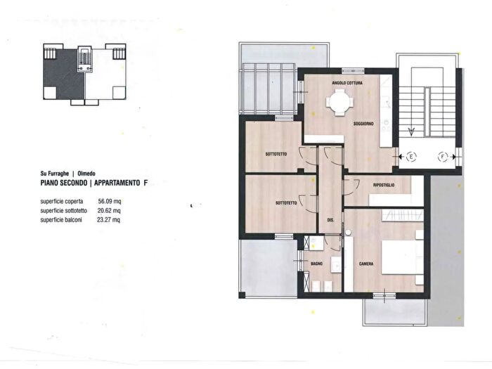 Appartamento quadrilocale in vendita in Via su Furraghe, Olmedo