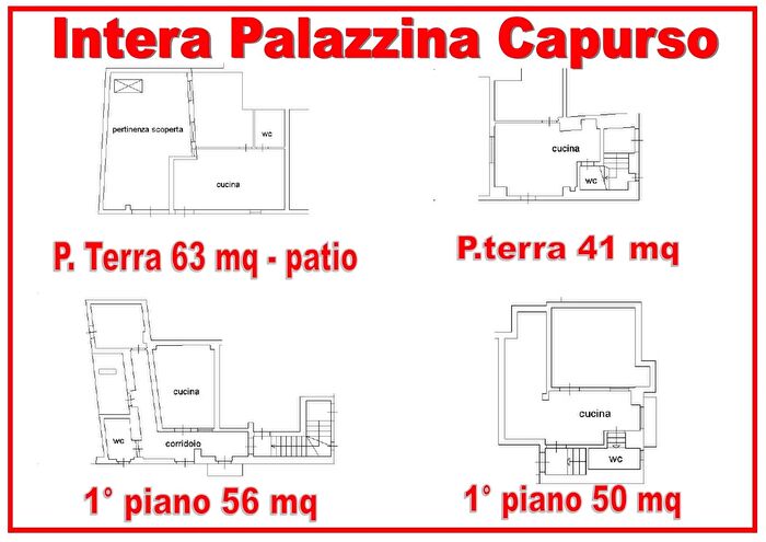 Casa con 6 locali in vendita in Capurso