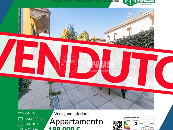 Appartamento trilocale in vendita in Venegono Inferiore