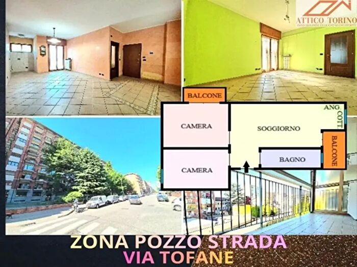 Appartamento trilocale in vendita in Via Tofane, Torino