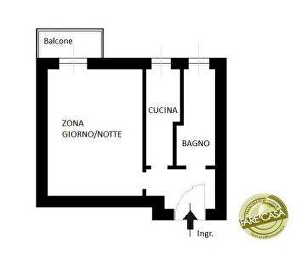 Appartamento bilocale in affitto in Via Alfonso Capecelatro, San Siro, Milano