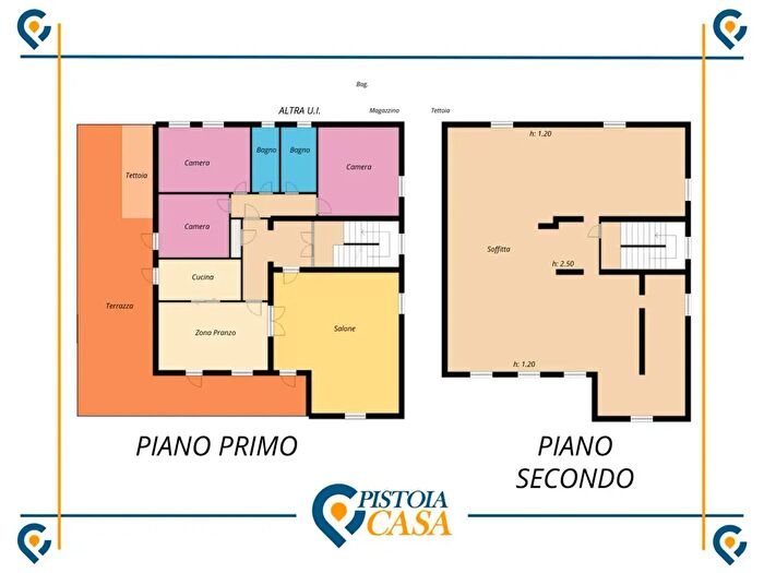 Appartamento con 5 locali in vendita in Pistoia