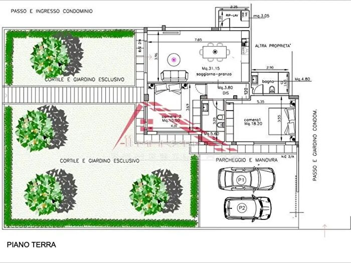 Appartamento quadrilocale in vendita in Pisa