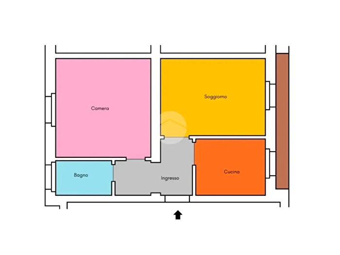 Appartamento bilocale in vendita in Largo Chiarini Giovanni, Roma