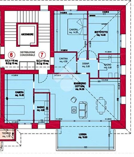 Appartamento quadrilocale in vendita in Via Verdi, Montechiarugolo