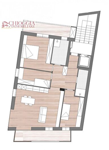 Appartamento quadrilocale in vendita in Viale San Marco, Chioggia