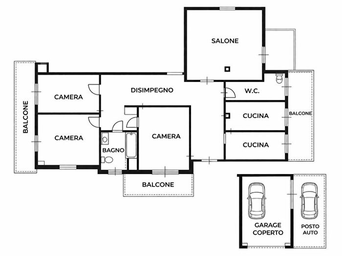Appartamento con 6 locali in affitto in Via Col dei Pioppi, Paese Alto Ponterotto, San Benedetto del Tronto